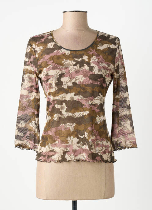 Tricou verde CARNET DE BORD femeie