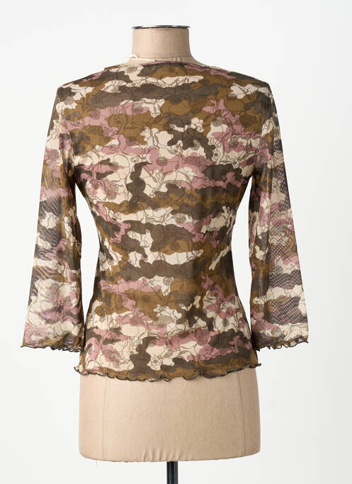 Tricou verde CARNET DE BORD femeie