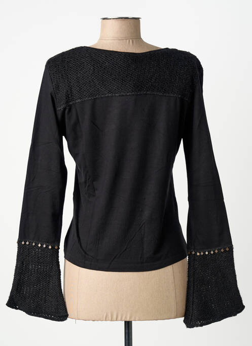 Tricou negru FINETTE femeie