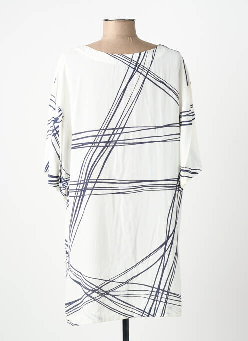 Tunică mâneci scurte alb ANIMALE femeie