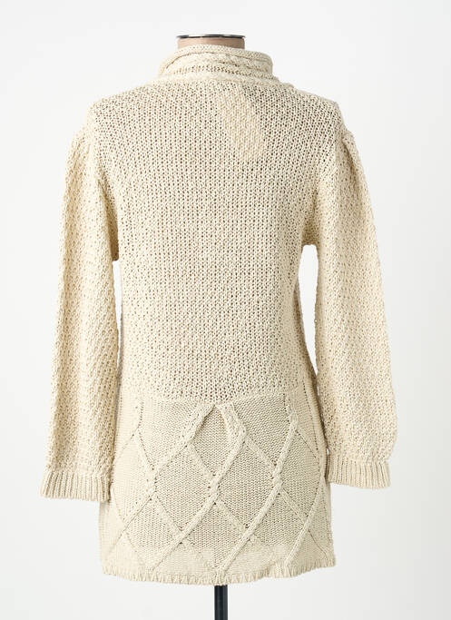 Vestă cu mâneci lungi bej FINETTE femeie