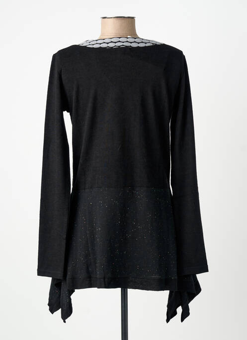 Tunică mâneci lungi negru SOLOLA femeie