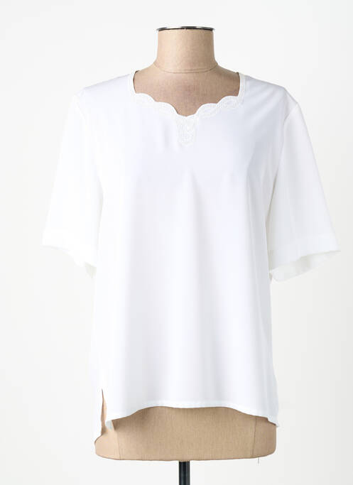 Top alb PIER BÉ femeie