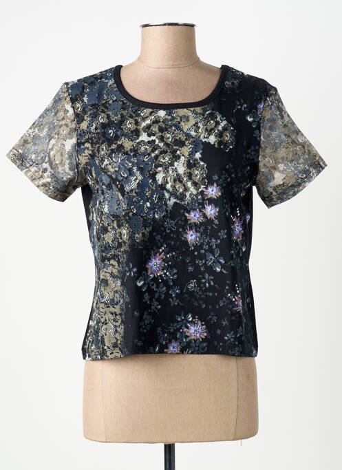 Top negru FINETTE femeie