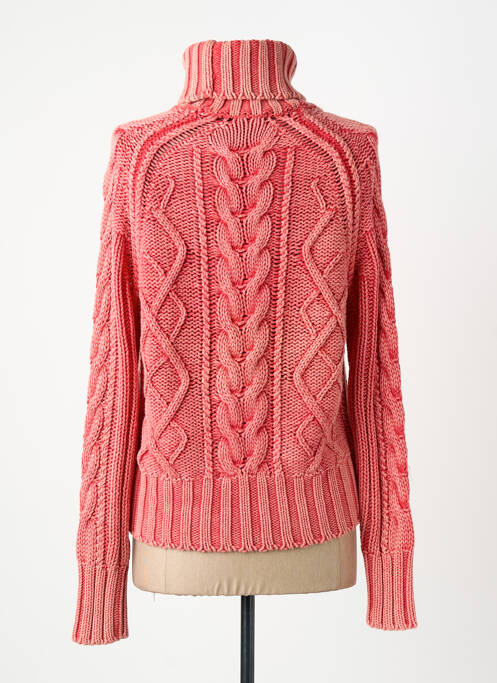 Pulover cu guler înalt roșu ALDO MARTIN'S femeie