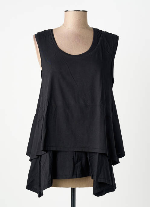 Top negru FINETTE femeie