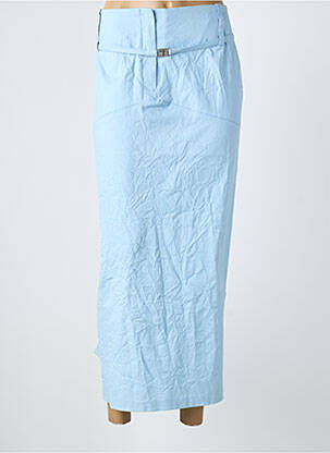 Fustă lungă croială dreaptă albastru BOSCA femme