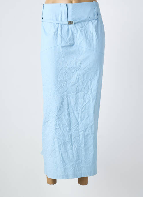 Fustă lungă croială dreaptă albastru BOSCA femme