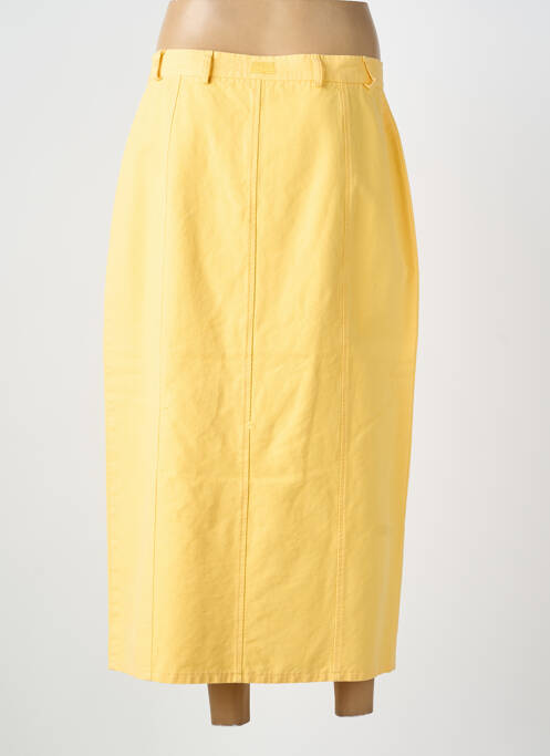 Fustă lungă croială dreaptă galben ARMOR LUX femme