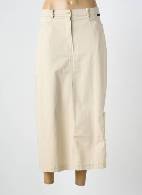 Fustă lungă croială dreaptă bej ARMOR LUX femme