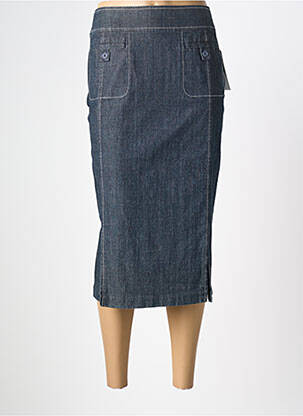 Fustă midi albastru PIER BÉ femeie