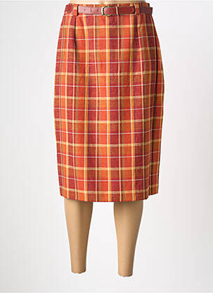 Fustă midi portocaliu PIER BÉ femeie