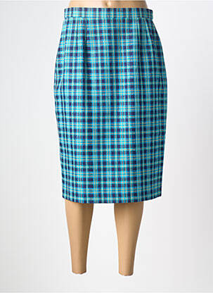 Fustă midi albastru PIER BÉ femeie