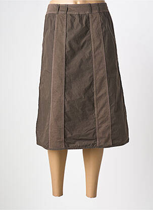 Fustă midi maro MAE MAHE femeie