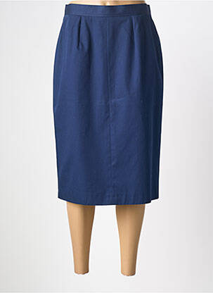 Fustă midi albastru PIER BÉ femeie