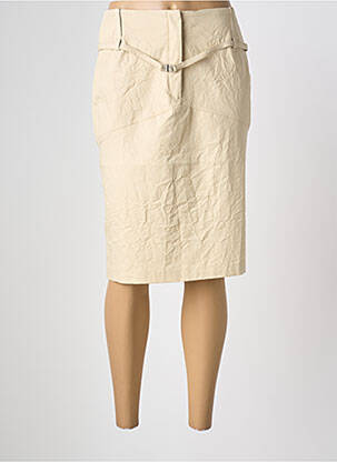 Fustă midi bej BOSCA femeie