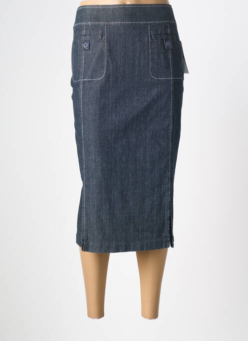 Fustă midi albastru PIER BÉ femeie