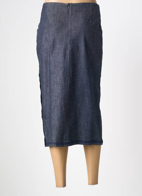 Fustă midi albastru PAUL BRIAL femeie