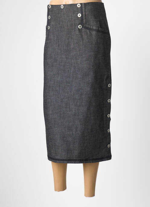 Fustă midi gri PAUL BRIAL femeie