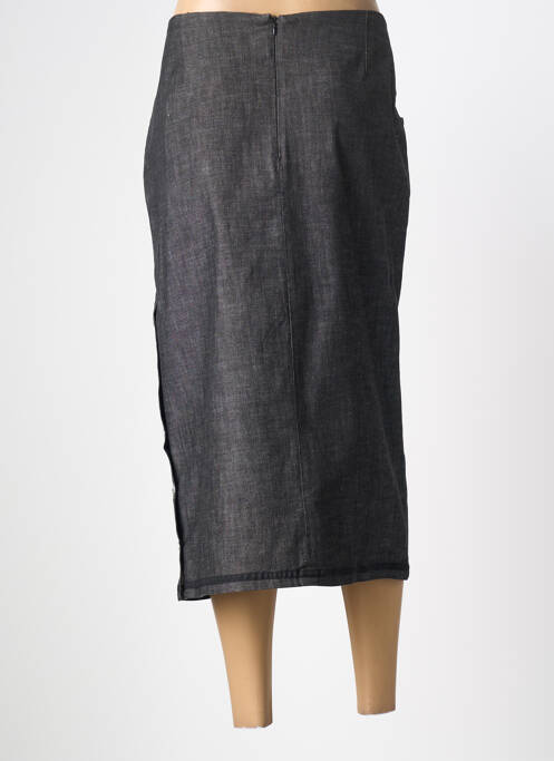 Fustă midi gri PAUL BRIAL femeie