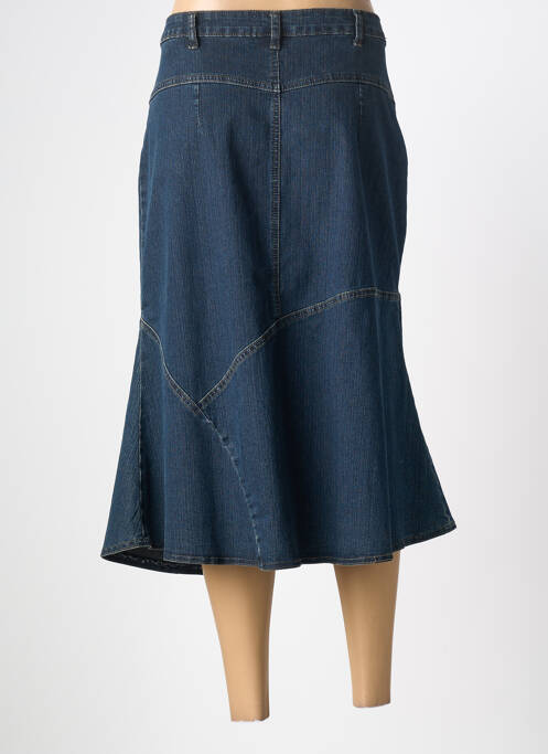 Fustă midi albastru CLAUDE DE SAIVRE femeie