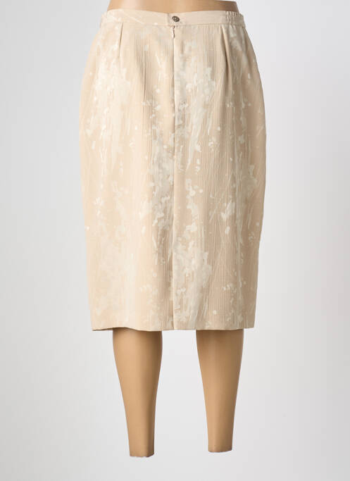 Fustă midi bej PIER BÉ femeie