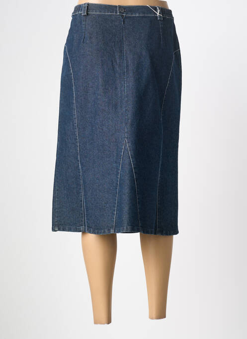 Fustă midi albastru PIER BÉ femeie