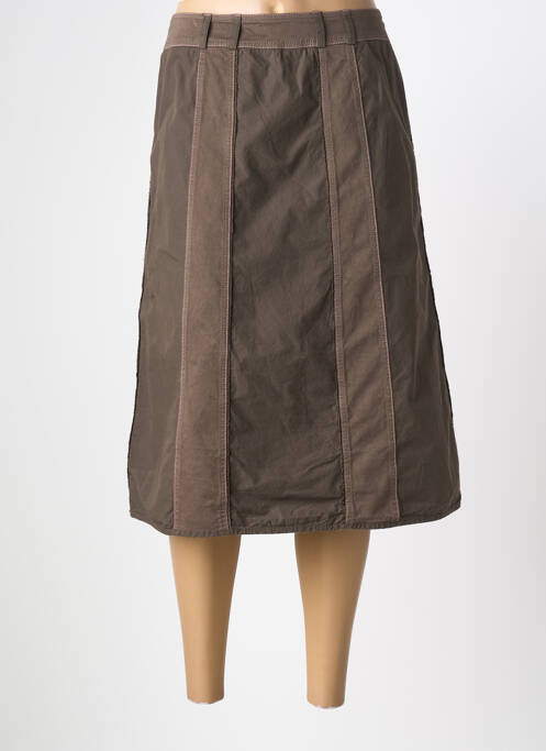 Fustă midi maro MAE MAHE femeie