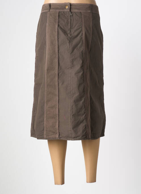 Fustă midi maro MAE MAHE femeie