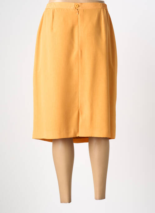 Fustă midi galben PIER BÉ femeie