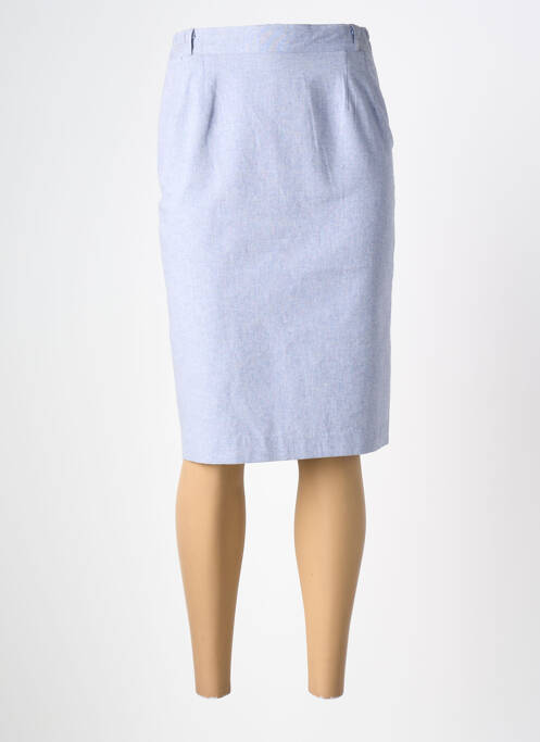 Fustă midi albastru JACQUES D'ARS femeie