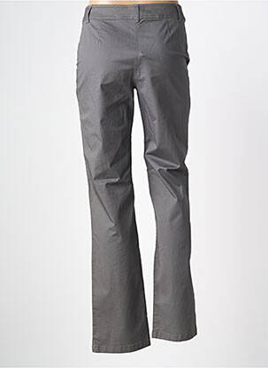 Pantalon drept țesătură poplin mărime normală gri ARMOR LUX femeie