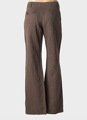 Pantalon drept țesătură poplin mărime normală gri JOCAVI femeie
