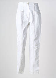 Pantalon slim elasticitate mărime normală alb PAUL BRIAL femme