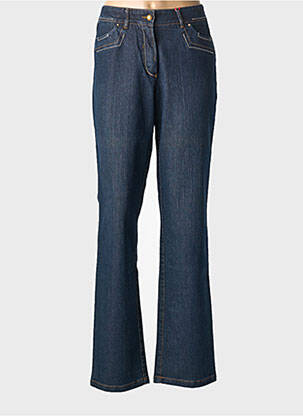 Blugi cu croială dreaptă albastru JOCAVI femeie