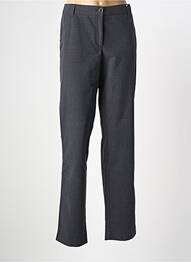 Pantalon chino țesătură poplin mărime normală gri JOCAVI femme