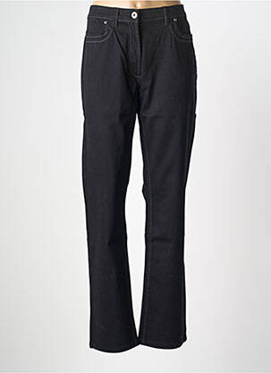 Blugi cu croială dreaptă negru CLAUDE DE SAIVRE femeie