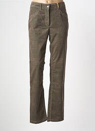 Pantalon drept elasticitate mărime normală verde JOCAVI femme