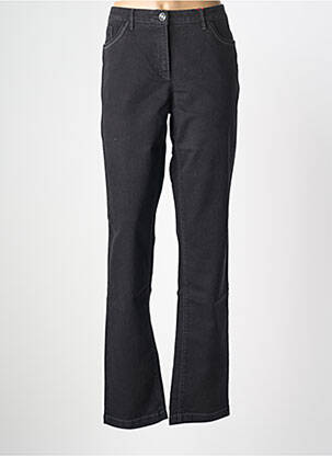 Blugi cu croială dreaptă negru JOCAVI femeie