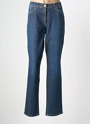 Blugi cu croială dreaptă albastru JOCAVI femeie