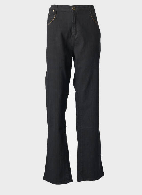 Blugi cu croială dreaptă negru CLAUDE DE SAIVRE femeie