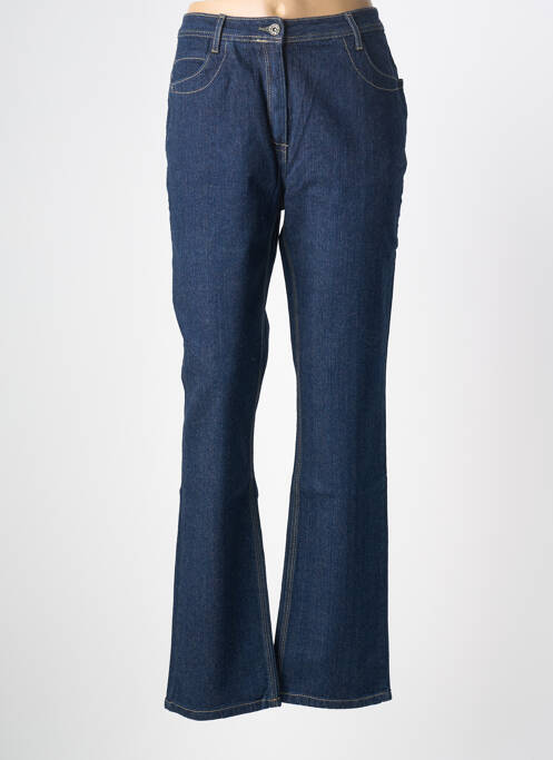 Blugi cu croială dreaptă albastru CLAUDE DE SAIVRE femeie