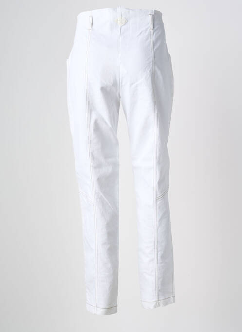 Pantalon slim alb PAUL BRIAL femeie