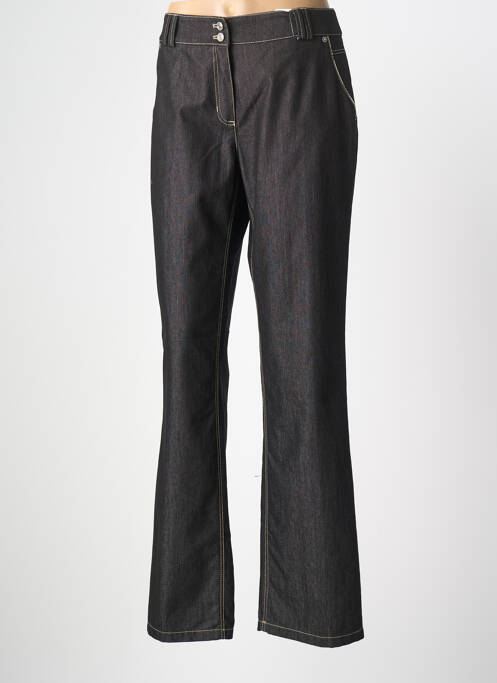 Blugi cu croială dreaptă negru GELCO femeie