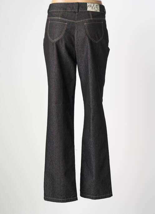 Blugi cu croială dreaptă negru GELCO femeie