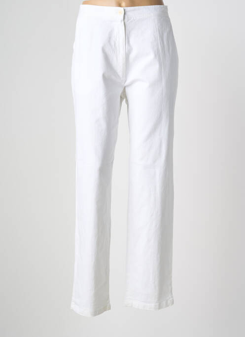 Blugi cu croială dreaptă alb ARMOR LUX femeie