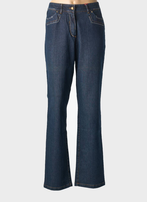 Blugi cu croială dreaptă albastru JOCAVI femeie