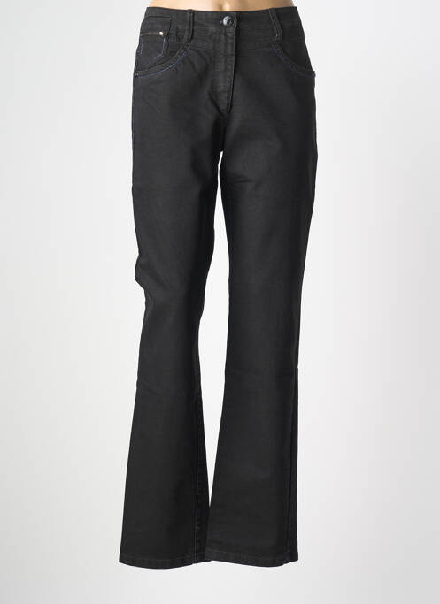 Blugi cu croială dreaptă negru JOCAVI femeie