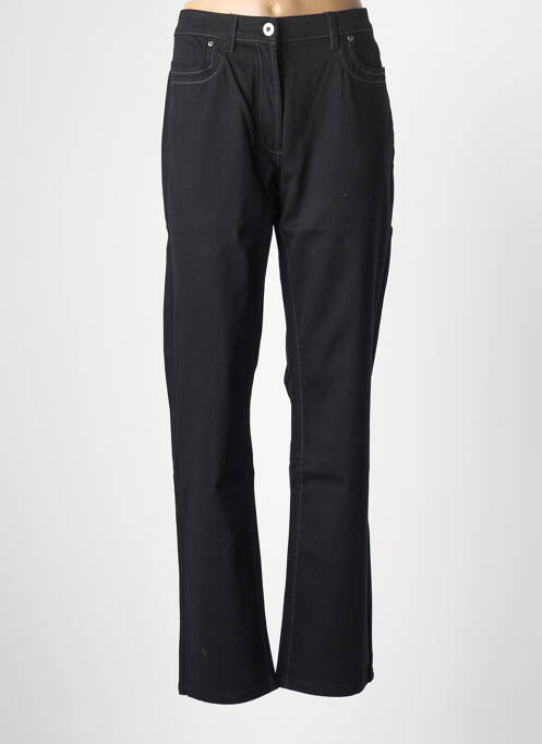 Blugi cu croială dreaptă negru CLAUDE DE SAIVRE femeie
