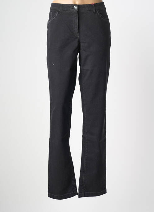 Blugi cu croială dreaptă negru JOCAVI femeie